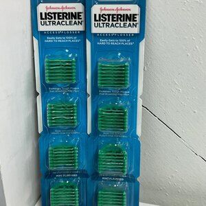 LISTERINE Ultraclean Access Flosser Refills - 28 Count - NEW - Lot of 2